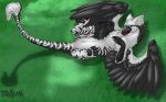  blue_eyes ceylon_(character) furry gryphon satsukii_(artist) wings 