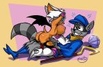 animal_ears ass breasts crossover cute furry linno rouge_the_bat sega sly_cooper sly_cooper_(series) sonic_*(series) sonic_the_hedgehog_(series) tail wings