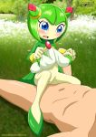  anthro bbmbbf blue_eyes blush cosmo_the_seedrian female flat_chested furry green_hair hair human male mobius_unleashed open_mouth oral oral_sex palcomix penetration plant_girl pussy sega sex sonic_(series) sonic_the_hedgehog_(series) sonic_x vaginal vaginal_penetration vaginal_sex video_games young 