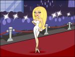 big_breasts blonde_hair breasts britney_britney cleavage long_hair sftoon the_fairly_oddparents
