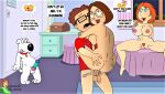  american_dad ass big_breasts brian_griffin crossover cum cum_inside erection family_guy glasses lois_griffin meg_griffin normal9648 purple_hair pussy spread_legs steve_smith thighs vaginal 