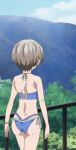 anime ass big_breasts bikini breasts gif outdoors sideboob uzaki-chan_wa_asobitai! uzaki-chan_wants_to_hang_out! uzaki_hana walking