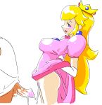  blonde_hair cum erect_nipples female minus8 nintendo penis princess_peach rape super_mario_bros. uncensored 