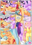  applejack bbmbbf beach comic equestria_girls equestria_untamed fluttershy hasbro my_little_pony my_little_pony:_friendship_is_magic palcomix party_at_rainbow_cove sunset_shimmer twilight_sparkle 