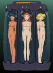  alex_(totally_spies) big_breasts breasts clover_(totally_spies) jimryu jimryu_(artist) nipples nude sam_(totally_spies) totally_spies 