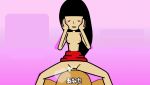  1boy 1girl animated black_hair blush bottomless bouncing_breasts breasts breath cowgirl_position gif girl_on_top long_hair minus8 nintendo nipples penis pov pussy rhythm_heaven sex skirt skirt_around_belly topless uncensored vaginal 