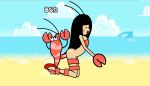  beach lobster minus8 nintendo ocean rhythm_heaven 