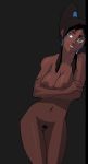 1girl avatar:_the_last_airbender breasts dark-skinned_female dark_skin female_only korra morganagod nipples nude pubic_hair solo_female the_legend_of_korra the_legend_of_korra*