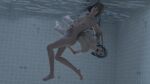  2_girls 3d chloe_price female_only life_is_strange max_caulfield nipples nude nude_female pool swimming underwater weirdoway 