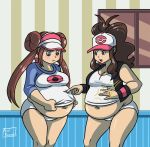  axel-rosered big_breasts breasts mei_(pokemon) pokemon pokemon_(game) pokemon_bw pokemon_bw2 touko_(pokemon) 