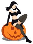 1girl big_breasts breasts cosplay drew_saturday female_only full_body halloween halloween_costume jack-o&#039;-lantern milf nun pervyangel pumpkin solo solo_female the_secret_saturdays