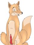 animals_of_farthing_wood erection fox friendly_(animals_of_farthing_wood) furry looking_at_viewer penis