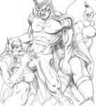 barbara_gordon batgirl batman batman_(series) dc dc_comics monochrome 
