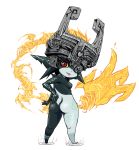1girl :p ass big_ass blonde_hair breasts female glowing_markings grey_body grey_skin hand_on_ass headgear helmet humanoid humanoid_pointy_ears imp imp_midna jill_besson_(vordandan) long_hair looking_back midna multicolored_body multicolored_skin nintendo nipples one_eye_covered orange_hair pointy_ears prehensile_hair red_eyes short_stack small_breasts solo the_legend_of_zelda the_legend_of_zelda:_twilight_princess thicc thick thick_ass thick_thighs tongue tongue_out twili_(species) twilight_princess two_tone_body two_tone_skin video_game_character video_game_franchise yellow_sclera