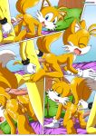  2014 2boys anal anus archie_comics ash_mongoose ass barefoot bbmbbf cum feet foot fox furry m.e.s.s._2 miles_&quot;tails&quot;_prower mobius_unleashed palcomix penetration penis pervert_smile sega smile sonic_(series) sonic_the_hedgehog_(series) tails testicle yaoi 