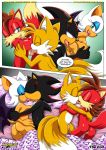  2013 archie_comics bat bbmbbf bisexual breasts fiona_fox fox hedgehog kissing licking miles_&quot;tails&quot;_prower mobius_unleashed nude palcomix penis pussy rouge_the_bat sega shadow_the_hedgehog sonic_(series) sonic_the_hedgehog_(series) swingers swingers_(comic) tails yaoi yuri 