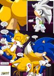  2015 anal anus bbmbbf bisexual fox hedgehog masturbation miles_&quot;tails&quot;_prower mobius_unleashed palcomix penetration sega silver_the_hedgehog sonic_(series) sonic_the_hedgehog sonic_the_hedgehog_(series) tails the_pact_2 yaoi 