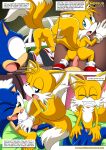  2015 2boys anal anu ass barefoot bbmbbf bisexual confused fangs feet foot innocent miles_&quot;tails&quot;_prower mobius_unleashed palcomix penetration penis sega shocked soles sonic_(series) sonic_the_hedgehog sonic_the_hedgehog_(series) tails testicle the_pact_2 yaoi 