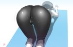  1girl ass nintendo wii wii_fit wii_fit_trainer yoga_pants 