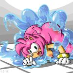  2012 amy_rose bent_over breasts chaos epicchase female forced gloves green_eyes hair headband hedgehog nipples nude penetration pink_hair rape sega solo sonic_(series) tentacle tentacle_rape tentacles thighs tongue 