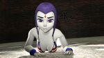  16:9_aspect_ratio 1girl 1girl 1girl 3d breasts cleavage dc_comics female_only high_resolution looking_at_viewer raven_(dc) teen_titans 