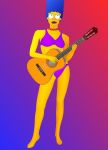  guitar marge_simpson solo tagme the_simpsons yellow_skin 