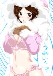 big_breasts bra breasts hasumiyuki ice_climber nana_(ice_climber) nintendo panties