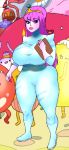  adventure_time ass big_ass big_breasts breasts hips jay-marvel lips long_hair princess_bubblegum suit wide_hips 