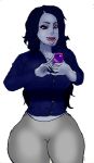 adventure_time ass big_ass big_breasts breasts happy hips jay-marvel lips marceline pants phone wide_hips 
