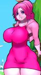  adventure_time big_breasts breasts clothes happy hips jay-marvel looking_at_viewer princess_bubblegum sexy_clothes solo wide_hips 
