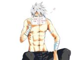 1male exposed_torso kakashi_hatake male male_only mature_male muscular_male naruto_(series) pectorals