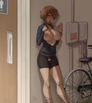 1girl amane_suzuha areola big_breasts blush braid breasts breasts_out_of_clothes brown_eyes brown_hair dildo dildo_on_saddle erect_nipples eyebrows_visible_through_hair fellatio_gesture female_only gesture hand_gesture high_resolution inviting karmaniac legs looking_at_viewer male_toilet nipple_piercing nipples piercing red_neckwear sex_toy socks solo_female spats steins;gate steins;gate_0 thighs tied_hair toilet tongue tongue_out torn_clothes torn_spats track_jacket track_suit twin_braids white_legwear white_socks 