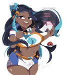  1_girl 1girl autaku creatures_inc. earrings female female_human female_only game_freak high_resolution hoop_earrings human looking_at_viewer nessa_(pokemon) nintendo pokemon pokemon_(game) pokemon_sword_&amp;_shield solo very_high_resolution white_background 
