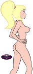 bare_ass blonde_hair britina_(kim_possible) disney female_only gagala kim_possible nude phillipthe2 ponytail side_view sideboob teen