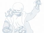 2boys 2d 2d_(artwork) animated_skeleton bottom_sans bound clothed digital_media_(artwork) duo flowans flower flowey_the_flower flowsans gay interspecies looking_at_another looking_at_partner male male/male male_only monochrome monster mouth_gag plant restrained sans sans_(undertale) seme_flowey skeleton tentacle tentacle_on_male tentacles_on_male top_flowey uke_sans undead undertale undertale_(series) ut-2828282928 video_game_character video_games vines vines_tentacles white_background yaoi