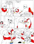 13thcatofthegate 2010s 2018 2boys 2males animated_skeleton bigger_male brother brother_and_brother brothers comic comic_page comic_panel comic_sans crying cuddling duo english_text fontcest hugging indoors larger_male laying_down lying_down male male_only monster papyrus papyrus_(undertale) papysans partially_colored sans sans_(undertale) sequence sequential shorter_male skeleton sleeping sleeping_together smaller_male speech_bubble taller_male tears text text_bubble undead undertale undertale_(series)