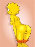  ass breasts evilweazel_(artist) lisa_simpson nude shaved_pussy the_simpsons thighs 