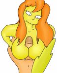 animated crossover gif mindy_simmons paizuri the_simpsons titeuf titeuf_(character) white_background yellow_skin