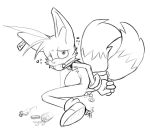  miles_&quot;tails&quot;_prower multiple_tails pills sega sonic sonic_(series) syringe tail 