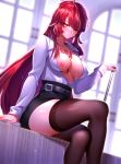  been elsword high_resolution nipples no_bra open_clothes open_shirt stockings tattoo very_high_resolution 