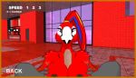 1boy 1boy1girl 1girl aleta_(hth) anthro avian beak big_breasts bird breasts bust crowchild dark_nipples faceless_male feathers furry furry_breasts game gameplay_mechanics high_tail_hall hth_studios huge_breasts inside long_hair loop macaw male male/female multicolored_hair nipples nude offscreen_character offscreen_male outercourse paizuri paizuri_lead_by_female penis ponytail pov purple_eyes scarlet_macaw straight talons