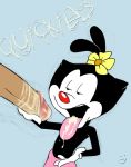 animaniacs cum cum_in_mouth cumming_inside disembodied_penis dot_warner lawgick tongue_out