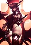  1girl aftersex anal ass blush bodysuit breasts covered_nipples cum erect_nipples futanari happy highres huge_breasts looking_at_viewer mecha_musume nipples original penis red_eyes red_hair robot_girl shiny solo thighhighs tk83 