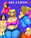  ass big_ass big_breasts breasts clothes family_guy glasses happy jay-marvel lips meg_griffin nipples nude sexy_clothes wide_hips 