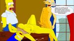  big_breasts cheating_wife homer_simpson imminent_sex marge_simpson montgomery_burns the_simpsons tuvok_(artist) vaginal yellow_skin 