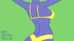  animated bra breasts flower gif green_background panties pasties reverse simple_background tagme yellow_bra yellow_panties 