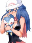  1girl blue_hair dawn pokemon 