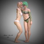 black-kat-3d-studio breasts clothing duo underwear