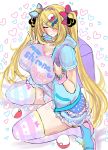  1_girl 1girl ass blonde blonde_hair breasts clothed cynthia cynthia_(pokemon) female female_human female_only huge_ass huge_breasts human long_blonde_hair long_hair panties pokemon shirona_(pokemon) solo thick_thighs thighs 