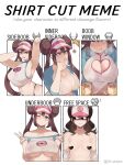  1girl 2_girls 5girls adapted_costume ahegao alternate_breast_size armpits bare_shoulders belly big_breasts blue_eyes blush boob_window breast_envy breast_size_difference breasts brown_hair buns chart cleavage cleavage_cutout clothed_female clothing_cutout colored_skin double_bun double_v english_text female_focus female_only game_freak gen_1_pokemon hand_behind_head hand_on_head hat heart heart-shaped_pupils heart_censor heart_cutout heart_pasties high_res hilda_(pokemon) holding_hands huge_breasts human hypno hypnosis inner_sideboob interspecies long_hair looking_at_another looking_at_viewer meme mind_control multiple_girls multiple_views navel nintendo nipple_bulge nipple_covers nipples one_eye_closed pasties pendulum penetration penis pokemon pokemon_(game) pokemon_bw pokemon_bw2 pokemon_rgby pokephilia pussy rape rosa_(pokemon) sex shirt_cut_meme showing_off side_view sideboob small_breasts smile teen thiccwithaq twin_tails under_boob v vaginal vaginal_sex video_game_character video_game_franchise visor_cap wet_clothes wink yellow_skin 